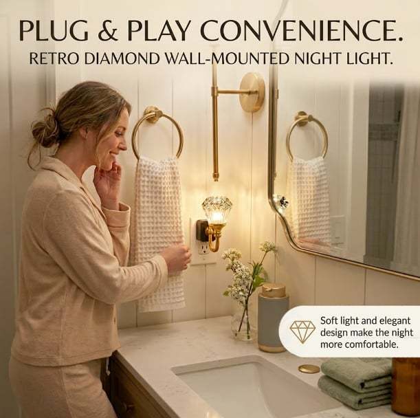 ✨Retro LED Wall Night Light