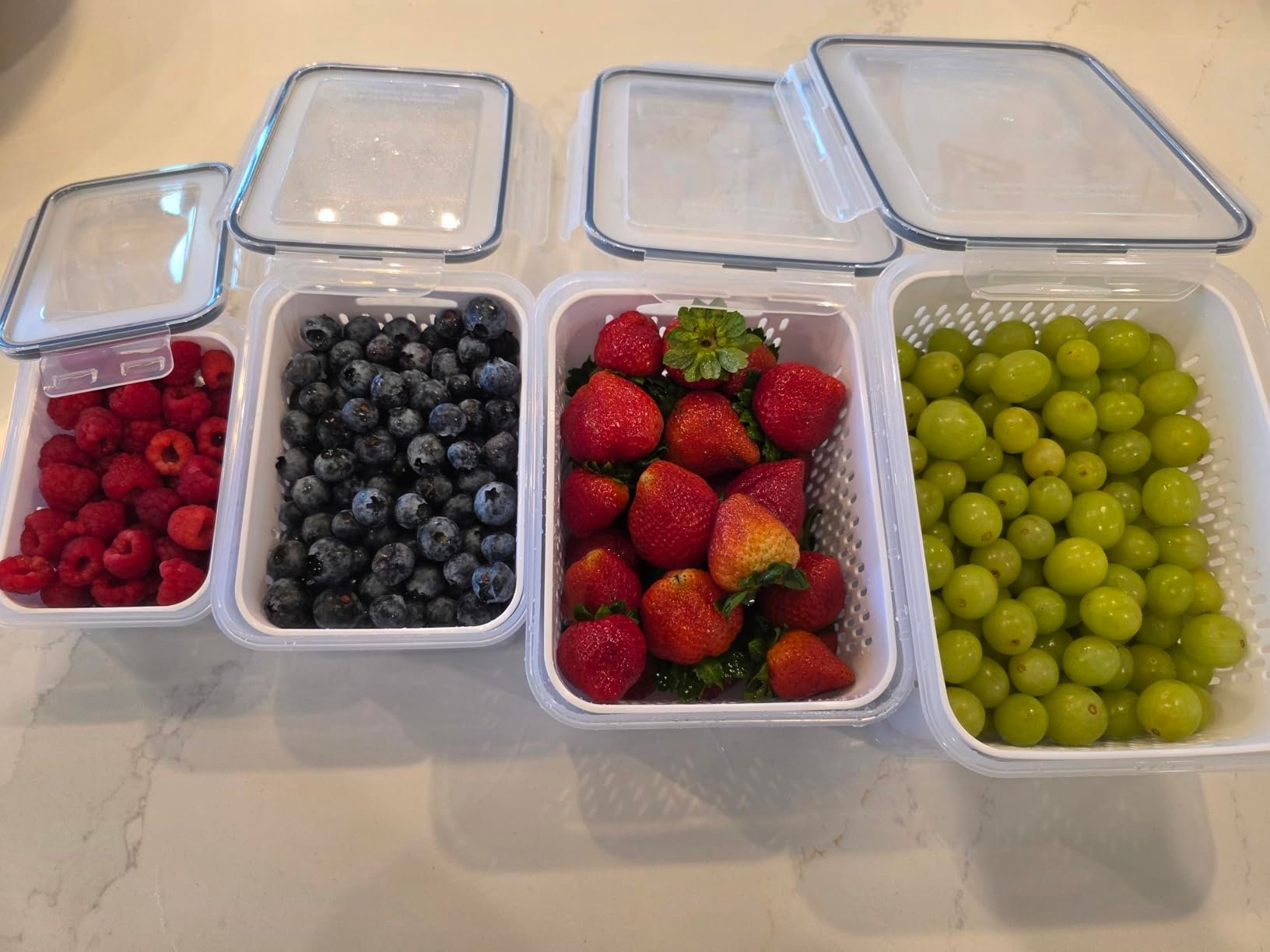 Fresh fruit 7 days later!