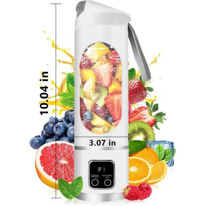 ⚡ Portable Blender Bottle – USB Rechargeable Smoothie Maker for Fresh Drinks Anytime, Anywhere 🥤