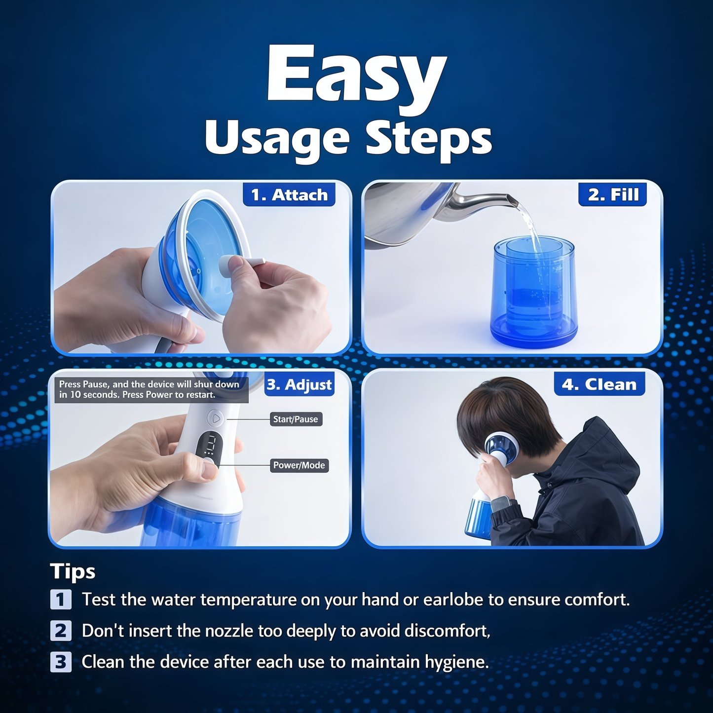 🦻 Electric Ear Wax Removal Kit