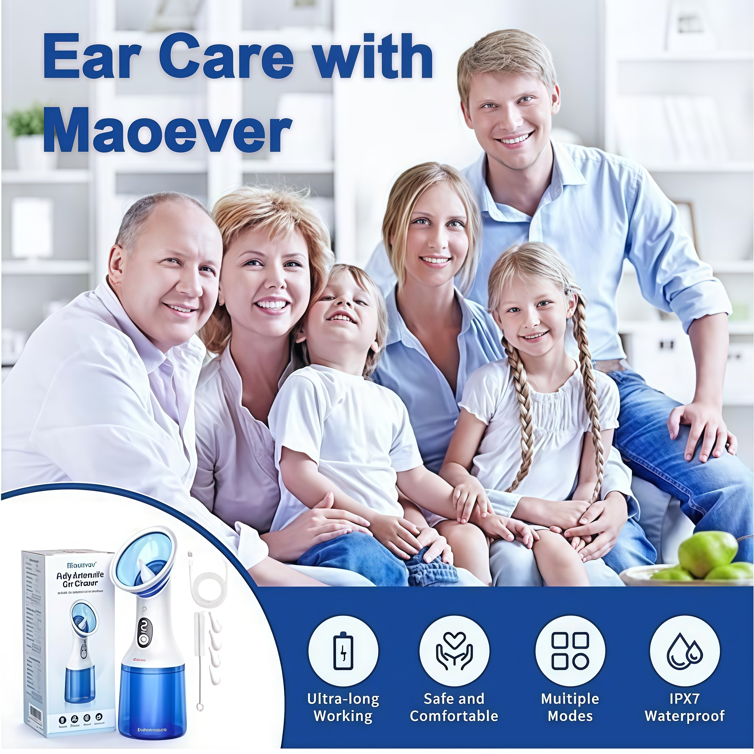 🦻 Electric Ear Wax Removal Kit