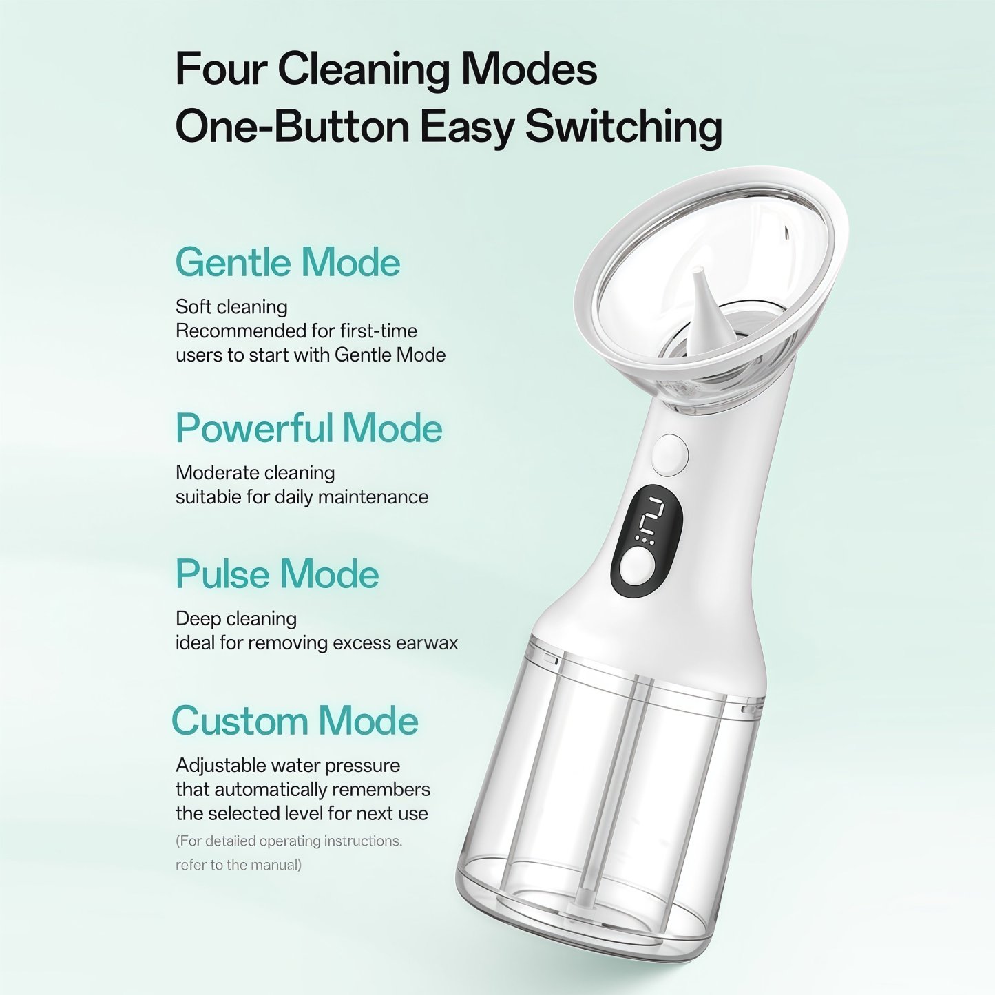 🦻 Electric Ear Wax Removal Kit