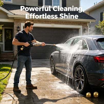 🚿 High Pressure Hydro Jet Washer Wand