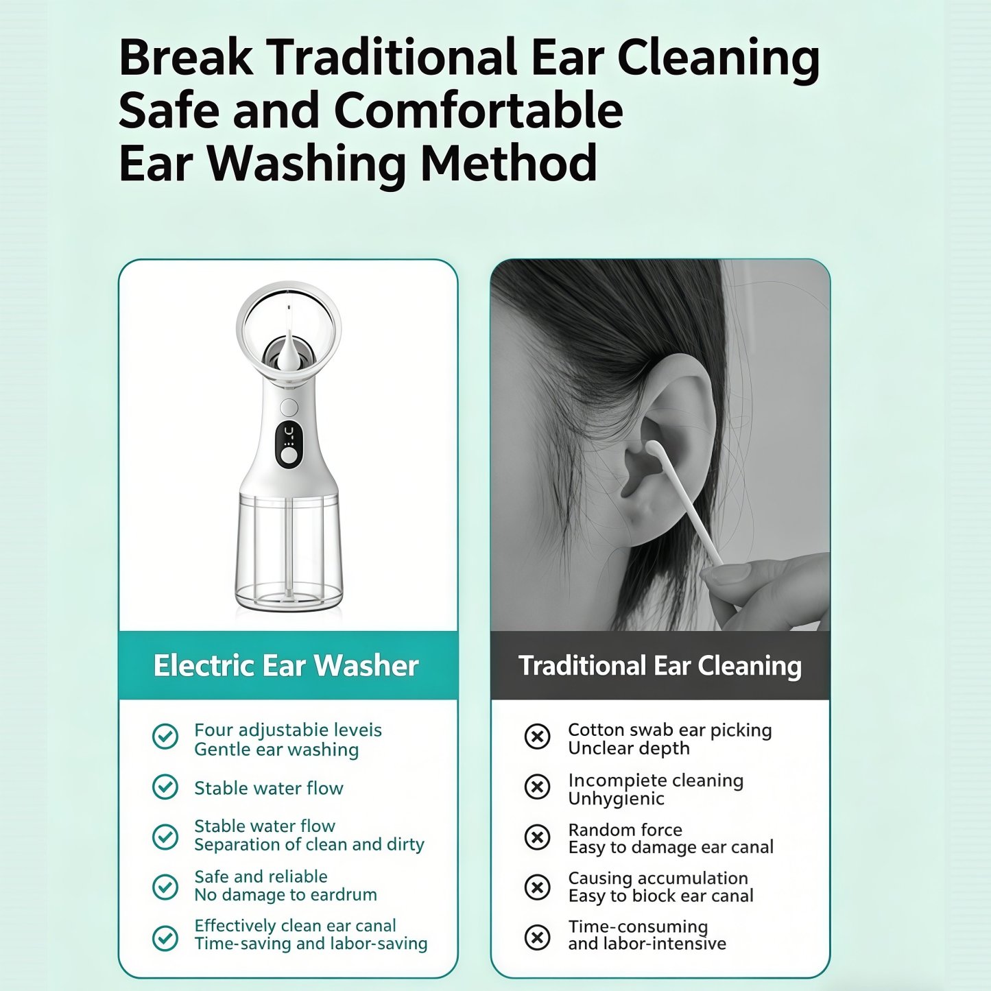 🦻 Electric Ear Wax Removal Kit