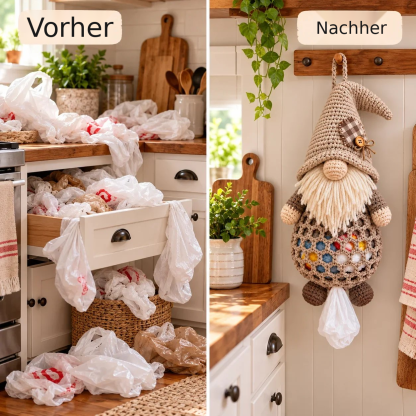 Wichtel-Beutelhalter – DIY-Häkelset