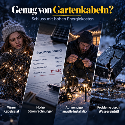 Solar-Weihnachtsbaumleuchten mit Erdspieß