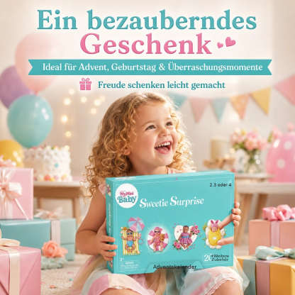 Adventskalender mit Mini-Figuren und Zubehör