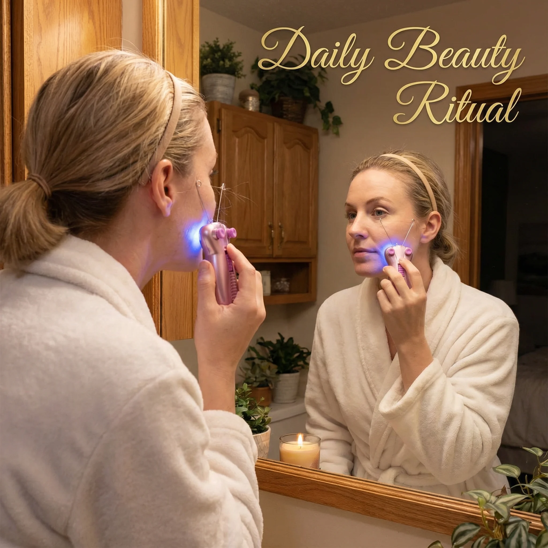 👸Ladies Electric Facial Hair Remover & Threading Device