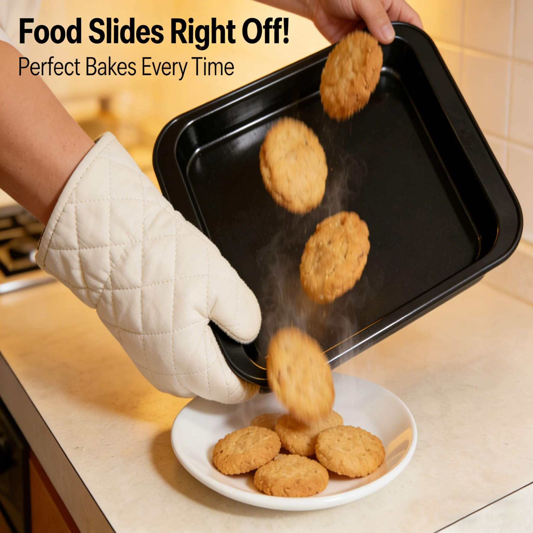 🍪🔥Non-Stick Baking Pan Set (3-Piece Set)