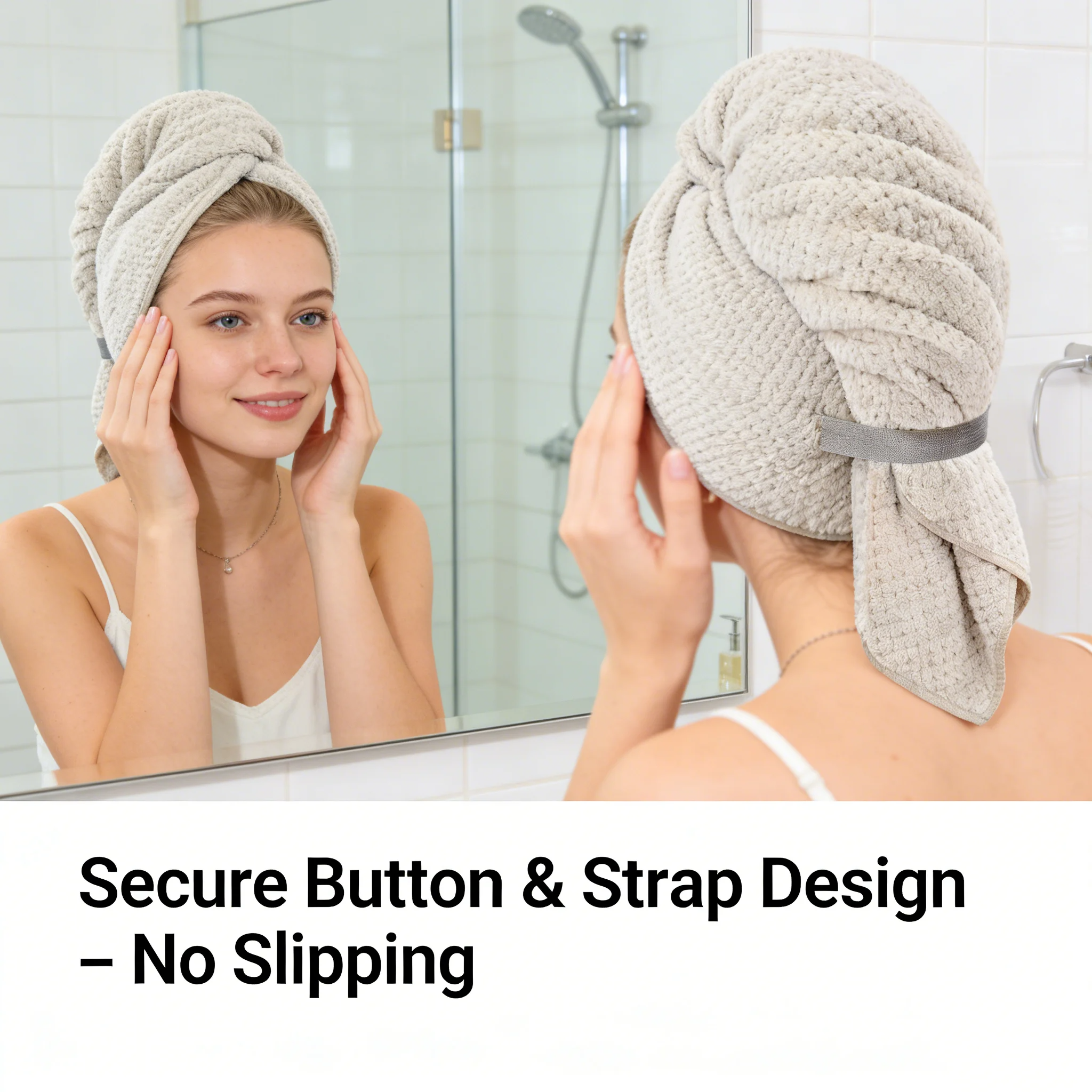 💁‍♀️Super Absorbent Hair Drying Cap for Women