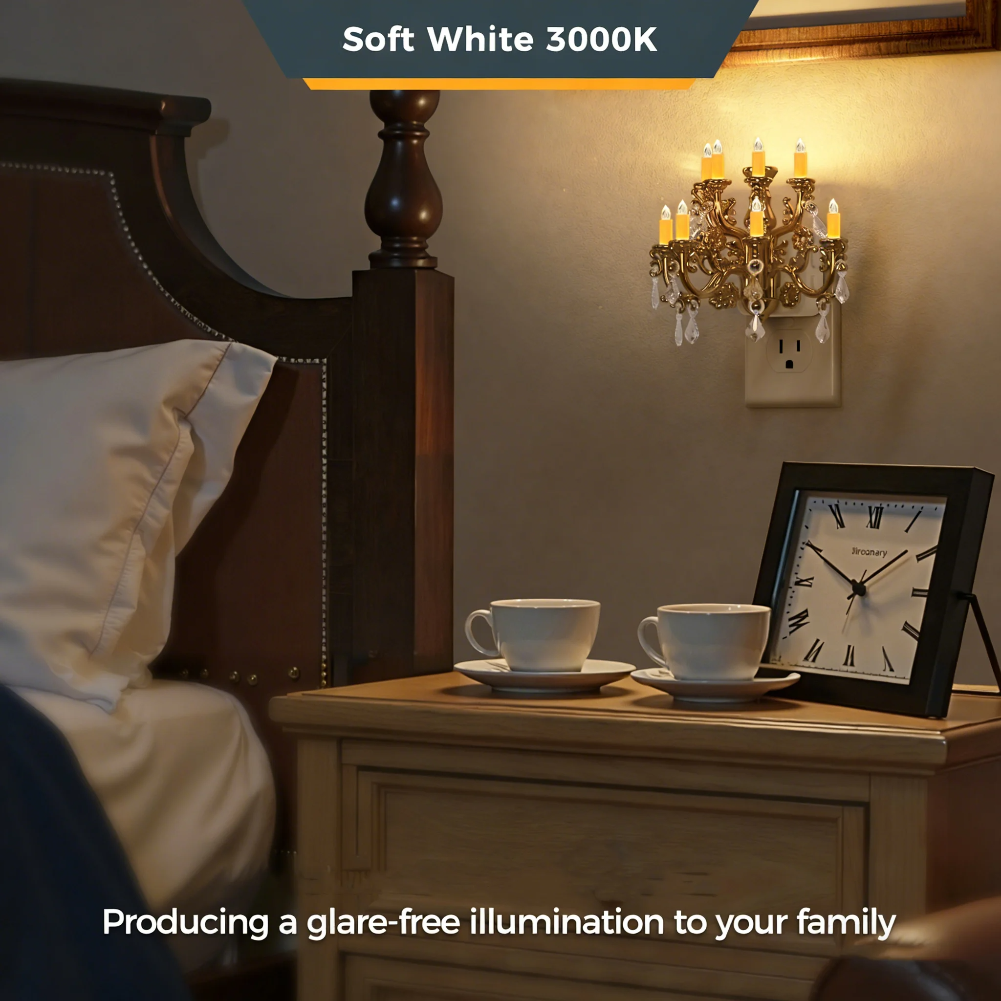 💡Crystal-Inspired Plug-In Ambient Lamp