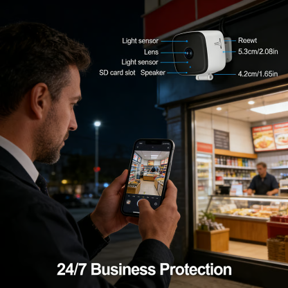 Smart Wi-Fi Indoor Security Camera