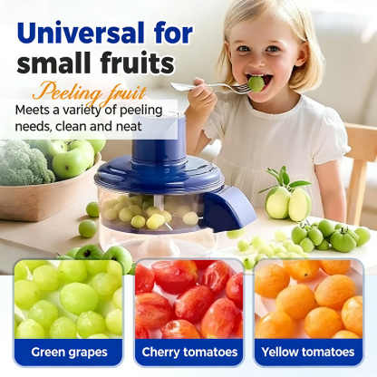 🍇 Electric Small Fruit & Garlic Peeler