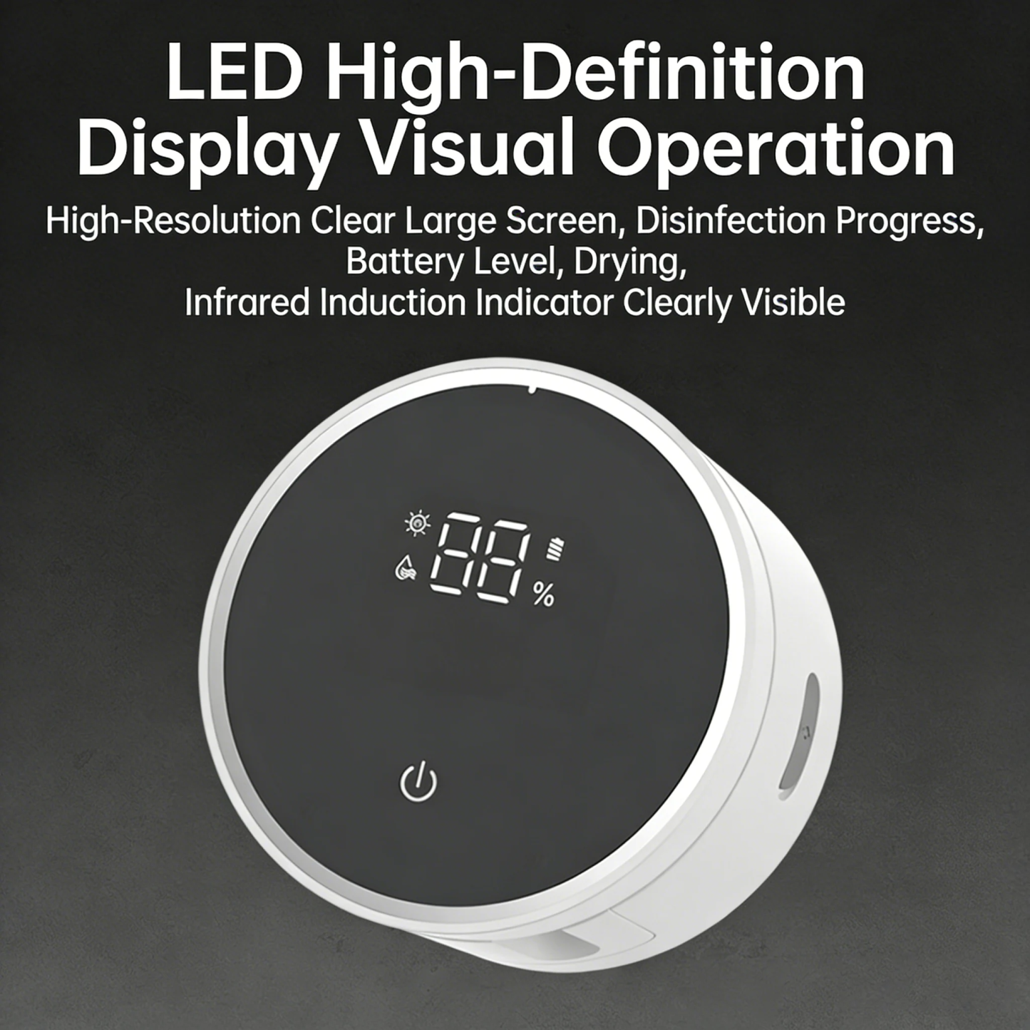 😬Wireless Charging UV Toothbrush Sterilizer