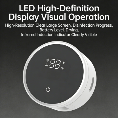 😬Wireless Charging UV Toothbrush Sterilizer