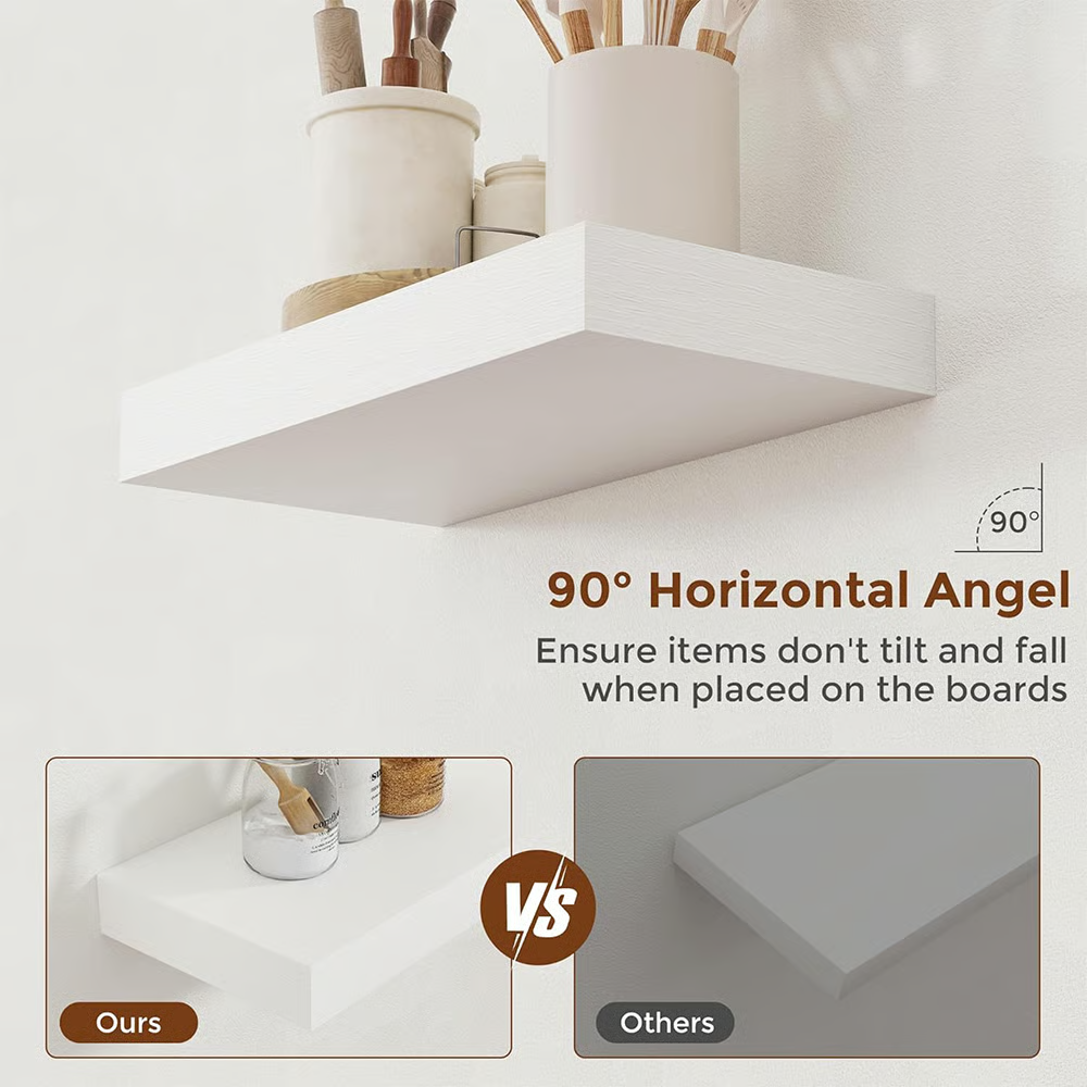 🔒 Concealed Floating Shelf