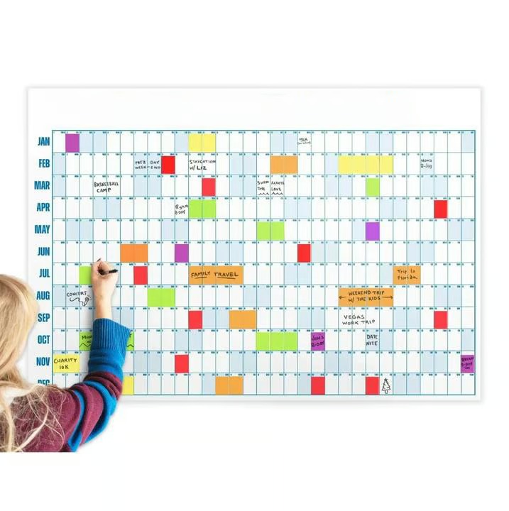 📅 Year-Round Wall Calendar – 2026 Dry Erase