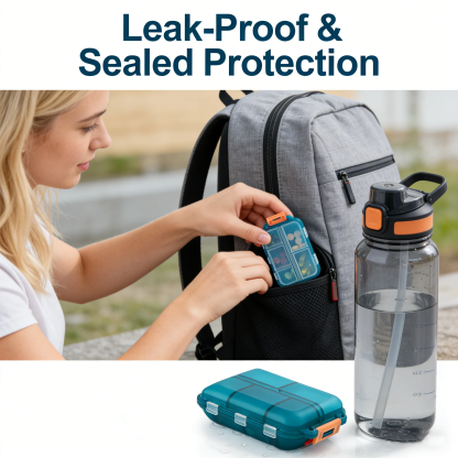 💊Double-Layer Portable Pill Box