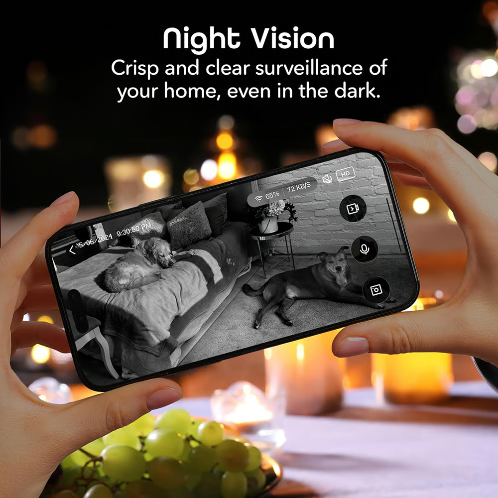 Smart Wi-Fi Indoor Security Camera