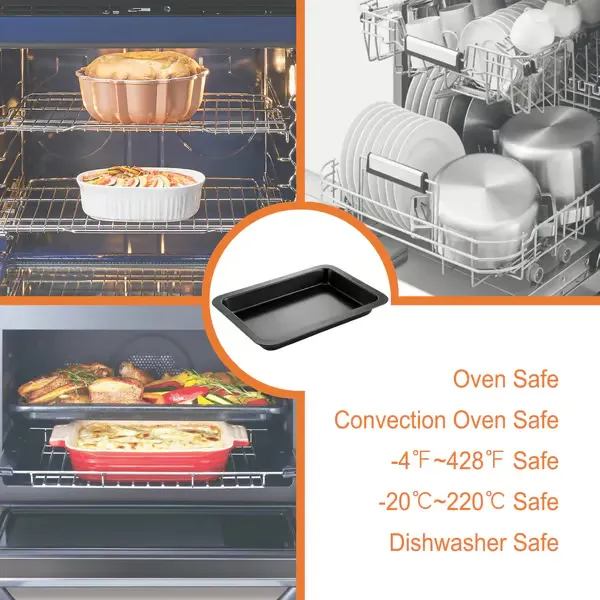 🍪🔥Non-Stick Baking Pan Set (3-Piece Set)