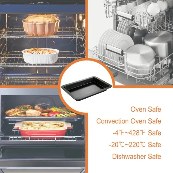 🍪🔥Non-Stick Baking Pan Set (3-Piece Set)