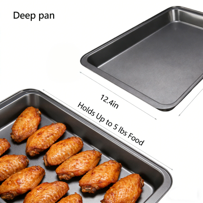 🍪🔥Non-Stick Baking Pan Set (3-Piece Set)