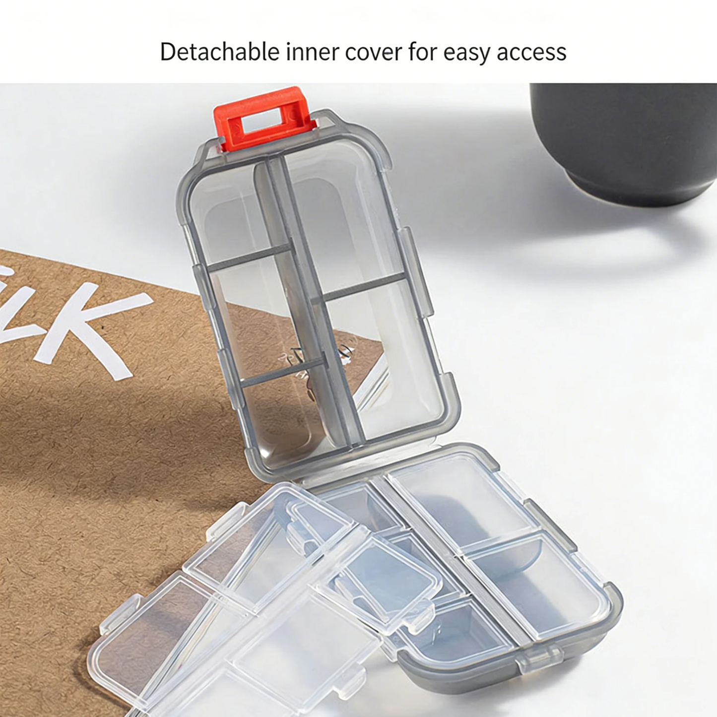 💊Double-Layer Portable Pill Box