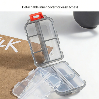 💊Double-Layer Portable Pill Box