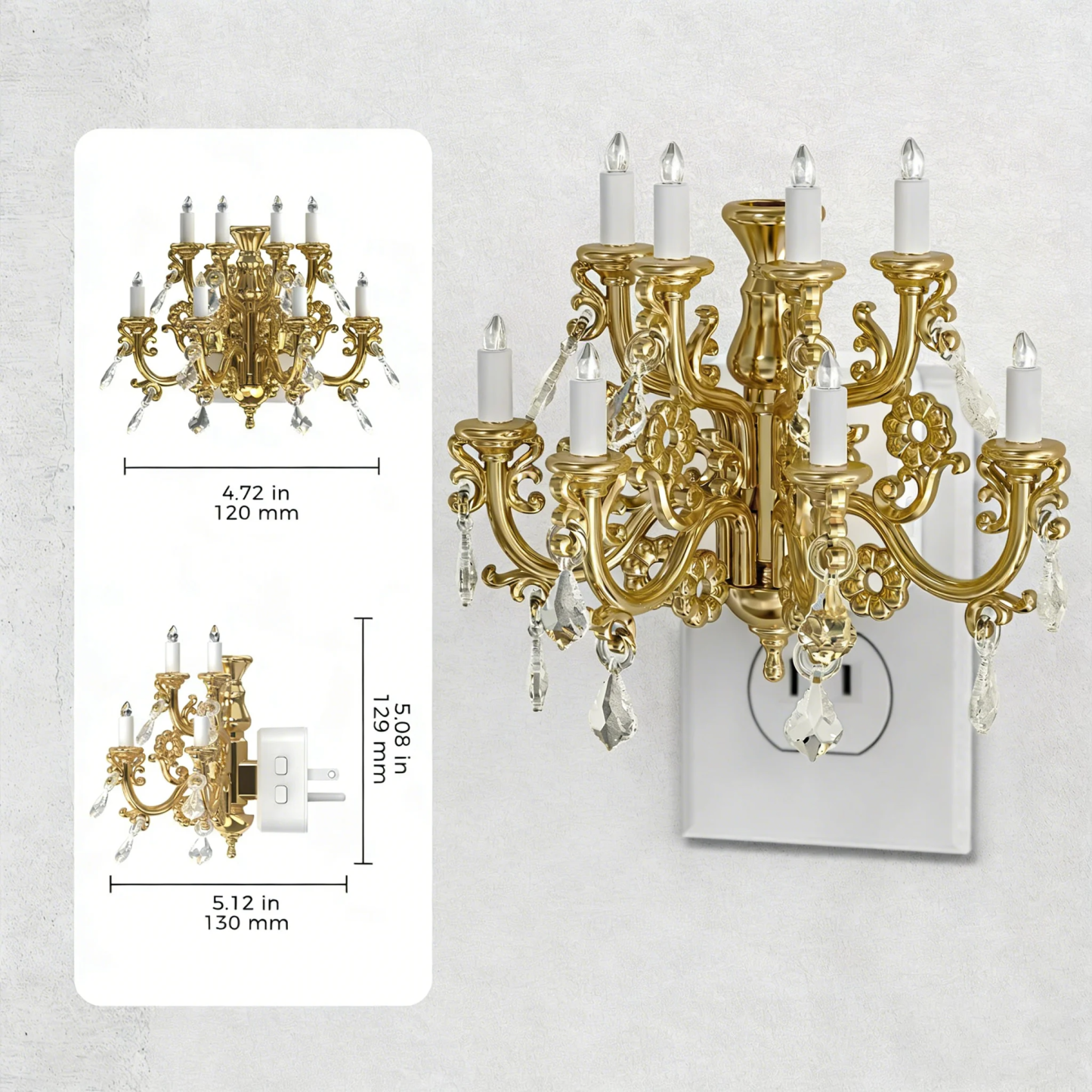 💡Crystal-Inspired Plug-In Ambient Lamp