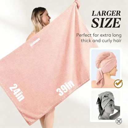 💁‍♀️Super Absorbent Hair Drying Cap for Women