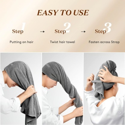💁‍♀️Super Absorbent Hair Drying Cap for Women