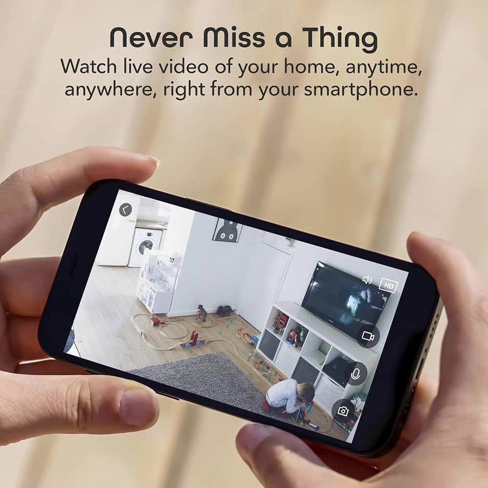 Smart Wi-Fi Indoor Security Camera