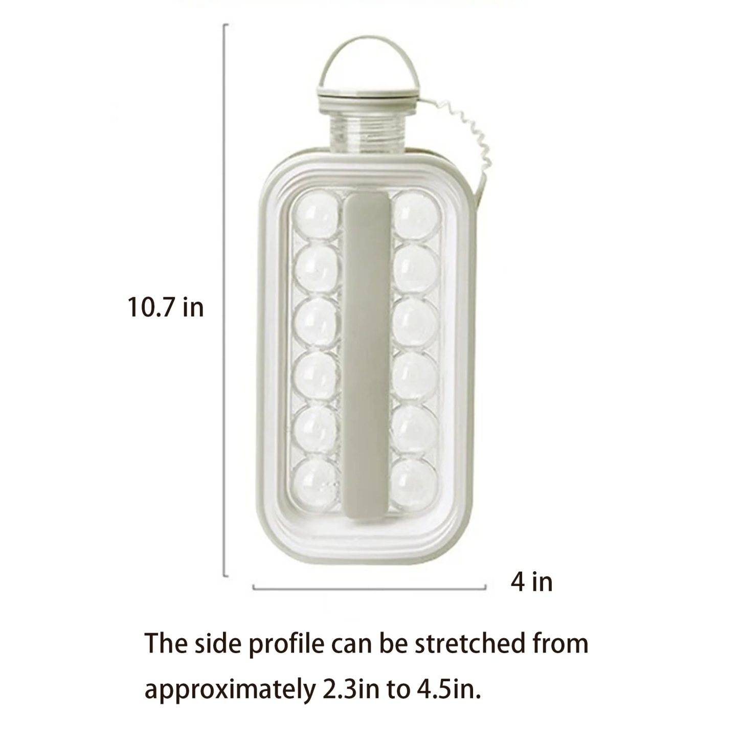 🧊2-in-1 Ice Ball Maker Bottle