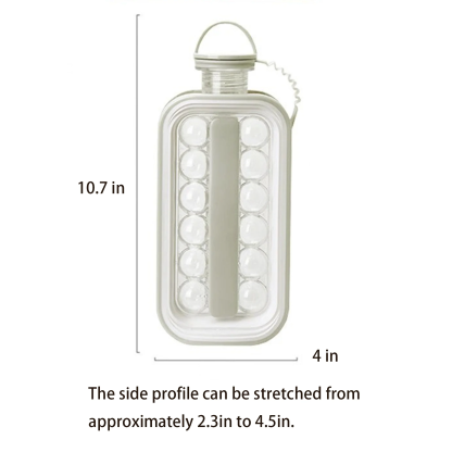 🧊2-in-1 Ice Ball Maker Bottle