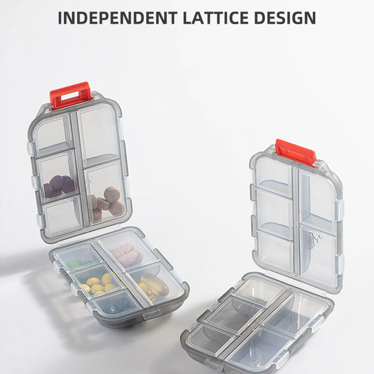 💊Double-Layer Portable Pill Box