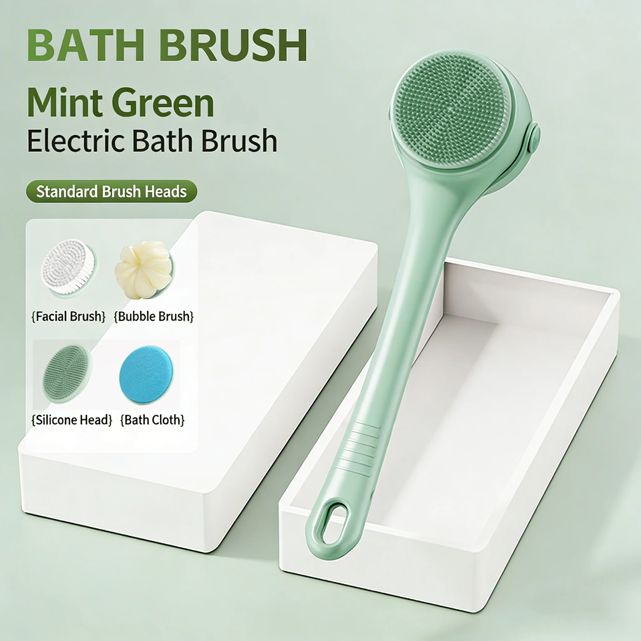 🚿 A super useful and convenient electric shower brush!