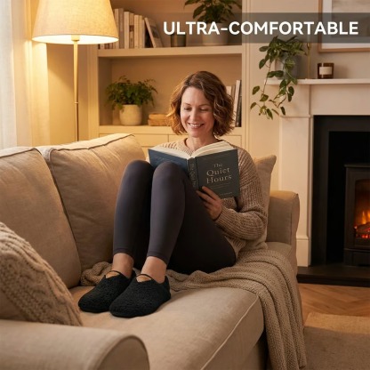 🏡 House Shoes – Slip-On Indoor Slippers