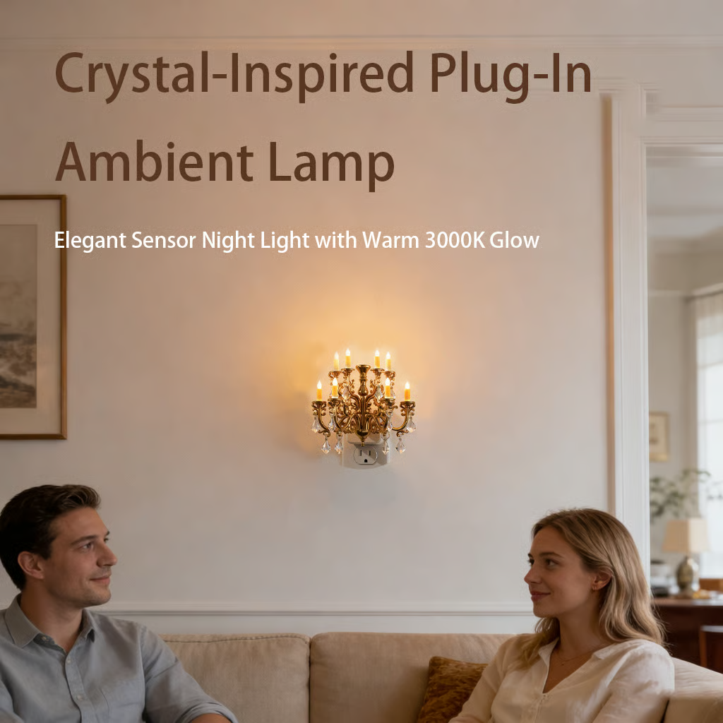 💡Crystal-Inspired Plug-In Ambient Lamp