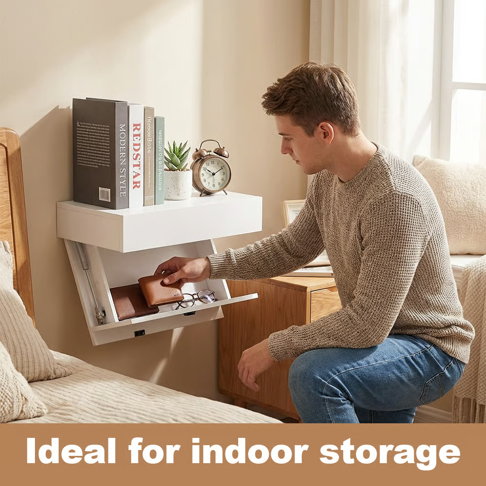 🔒 Concealed Floating Shelf