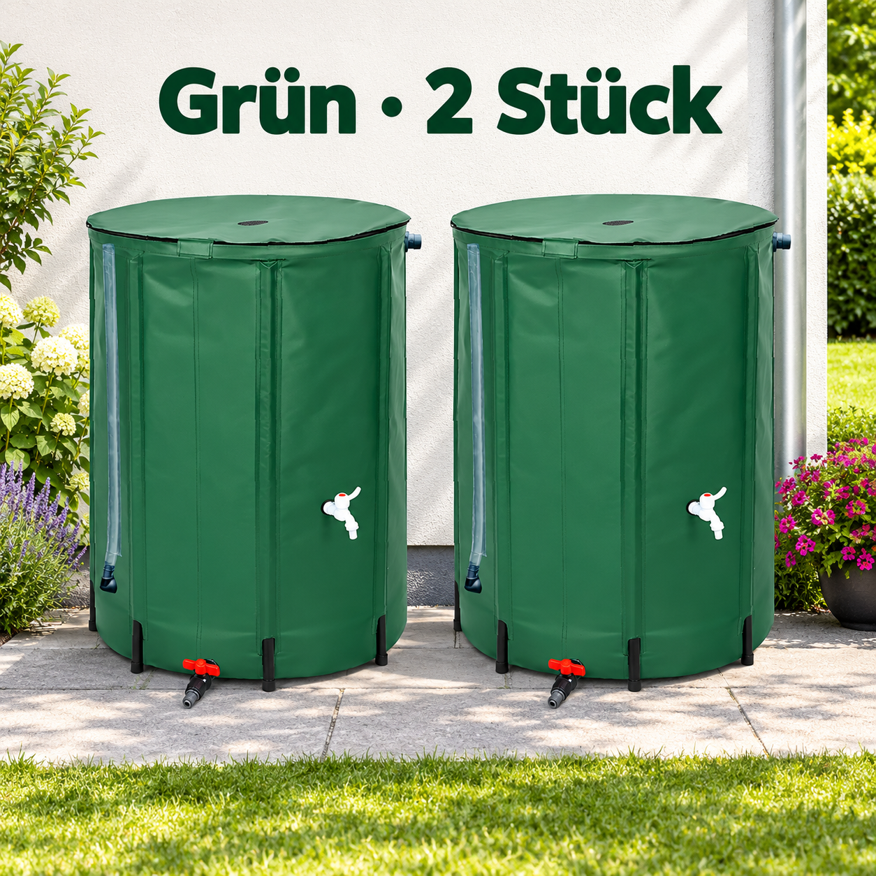 Gr&uuml;n &middot; 2 St&uuml;ck &ndash; Kostenloser Versand