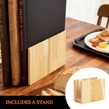 📚 Thick Wooden Cutting Boards Set (3-Piece)