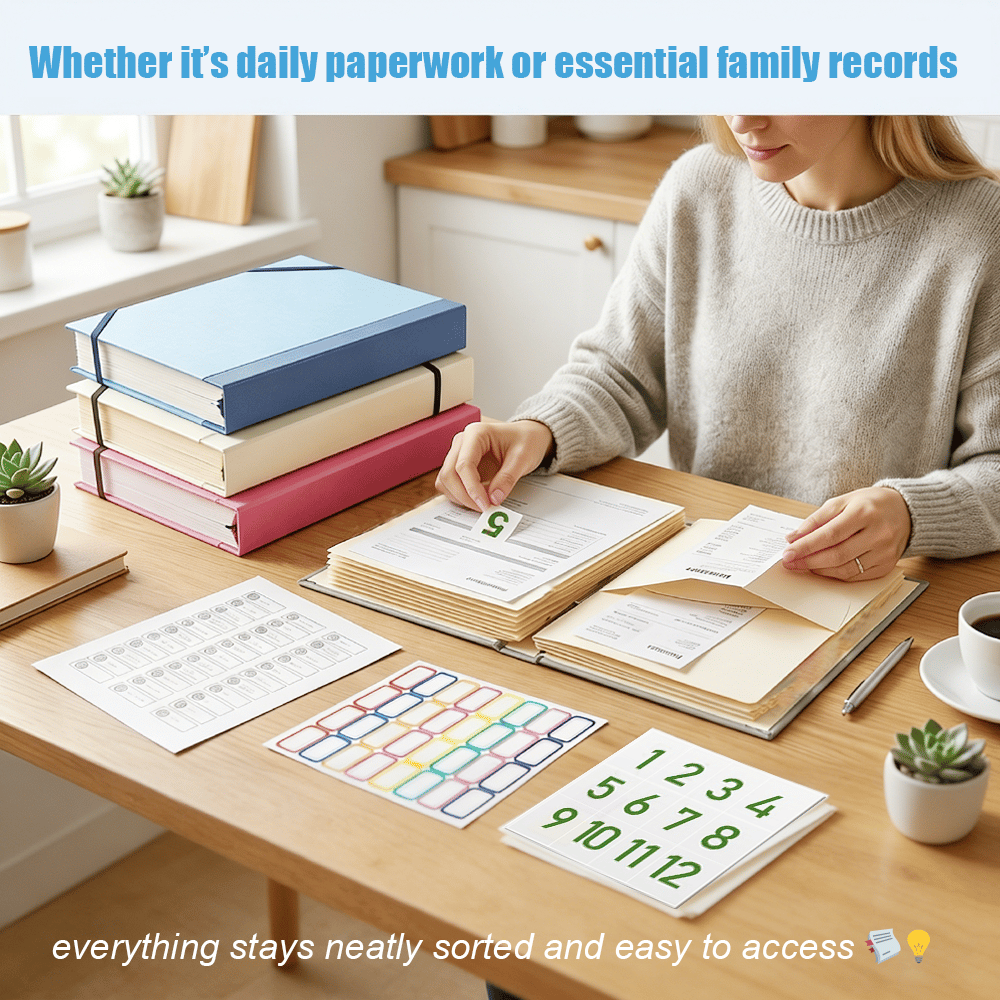 Document Organizer Binder: Stop the "where is it" panic by keeping insurance, deeds, and IDs in one secure spot. 📑🏠