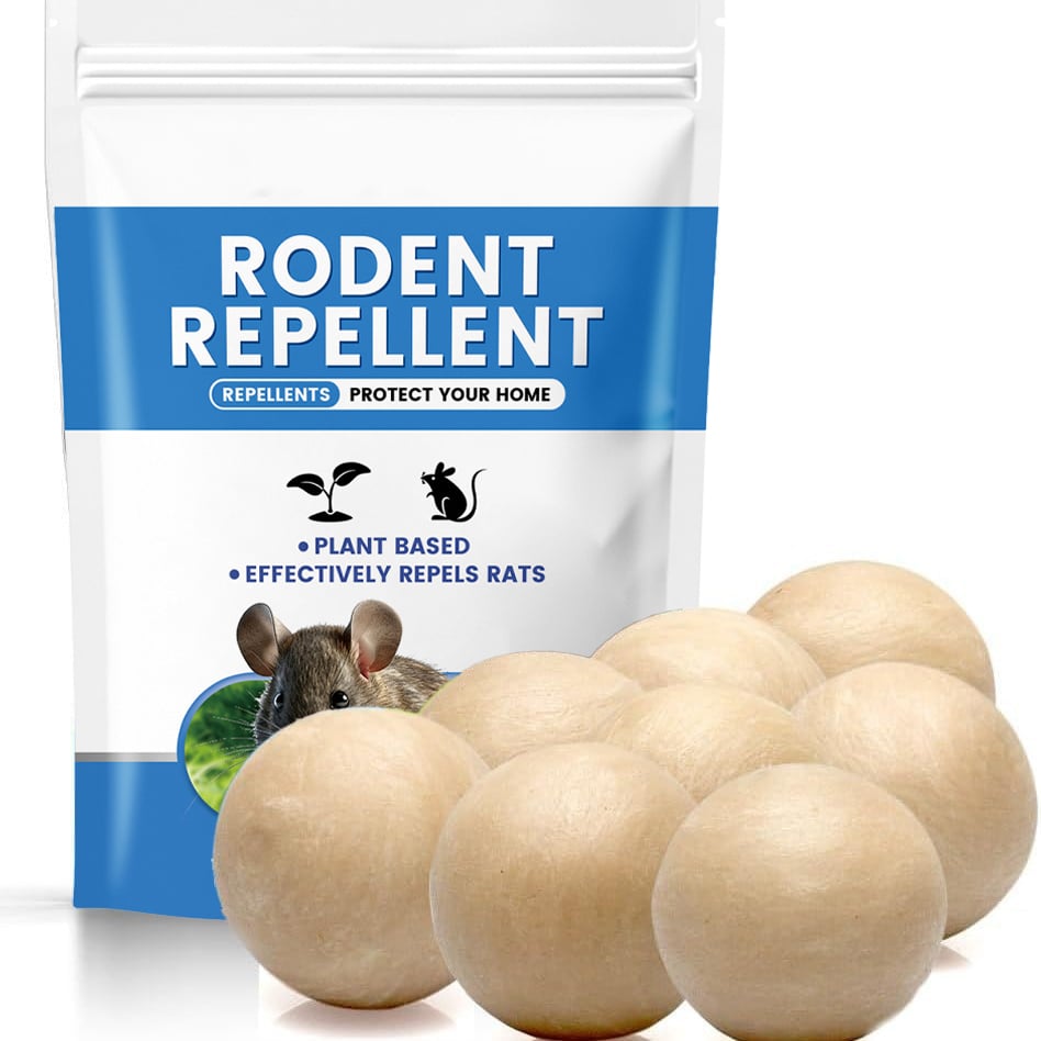 Natural Peppermint Rat Repellent Balls – Humane, Non-Toxic & Long-Lasting