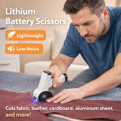 ✂️ Rechargeable Cordless Fabric Cutter