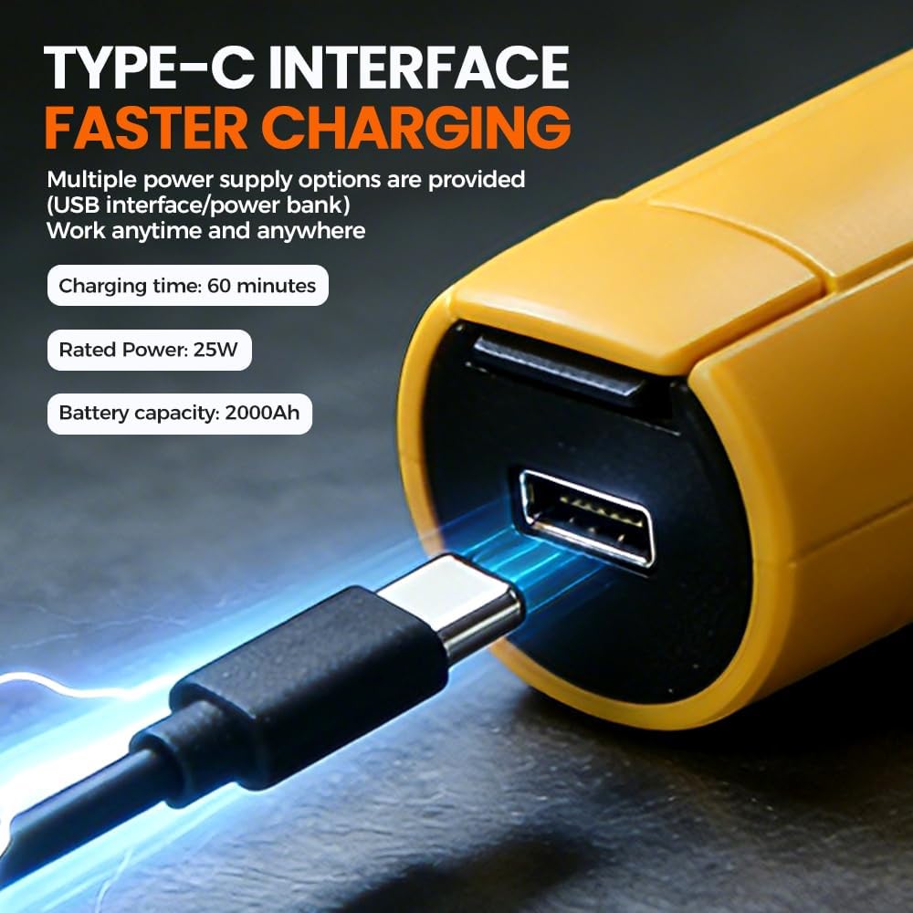 ✂️ Rechargeable Cordless Fabric Cutter