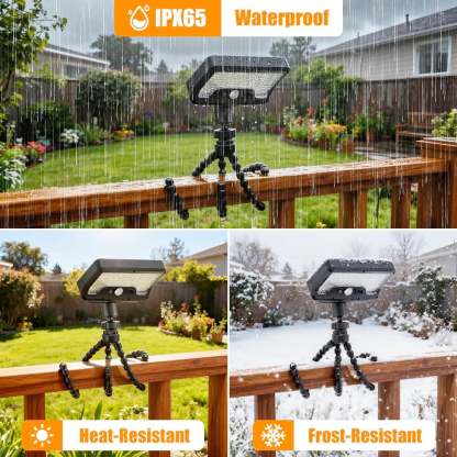 🌞 Outdoor Clip-On Solar Motion Sensor Light