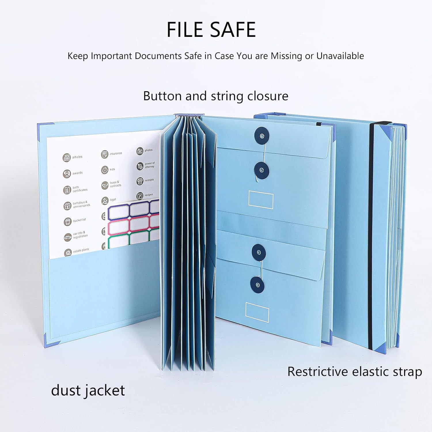 Document Organizer Binder: Stop the "where is it" panic by keeping insurance, deeds, and IDs in one secure spot. 📑🏠