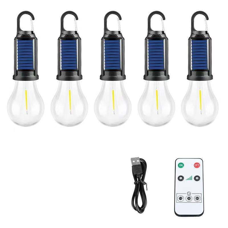 🌞 Solar Tent Camping Light Bulb (5 park )