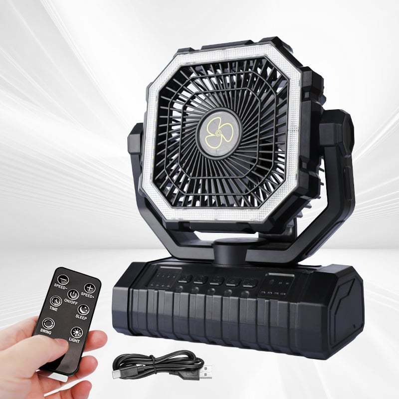 ✨ Your Ultimate Outdoor Cooling & Lighting Companion 