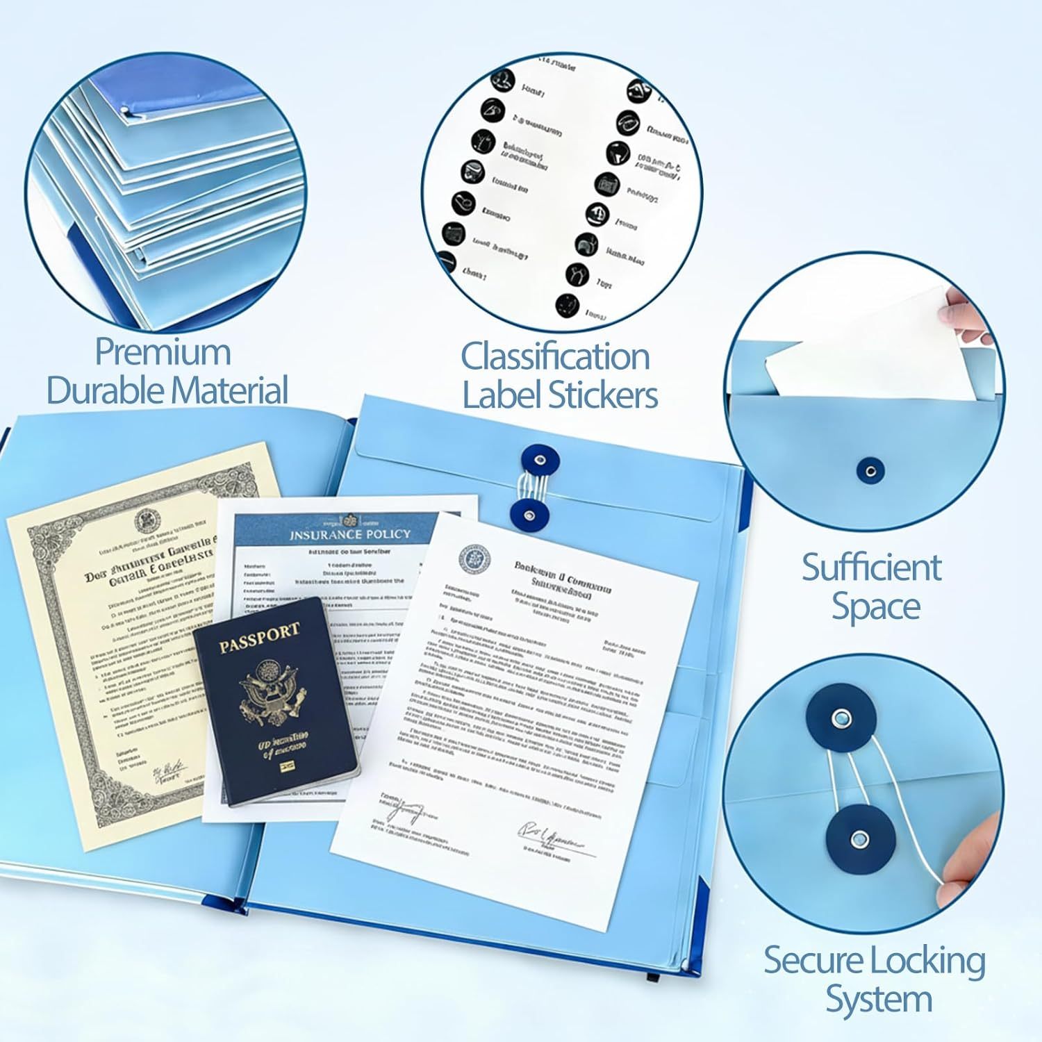 Document Organizer Binder: Stop the "where is it" panic by keeping insurance, deeds, and IDs in one secure spot. 📑🏠